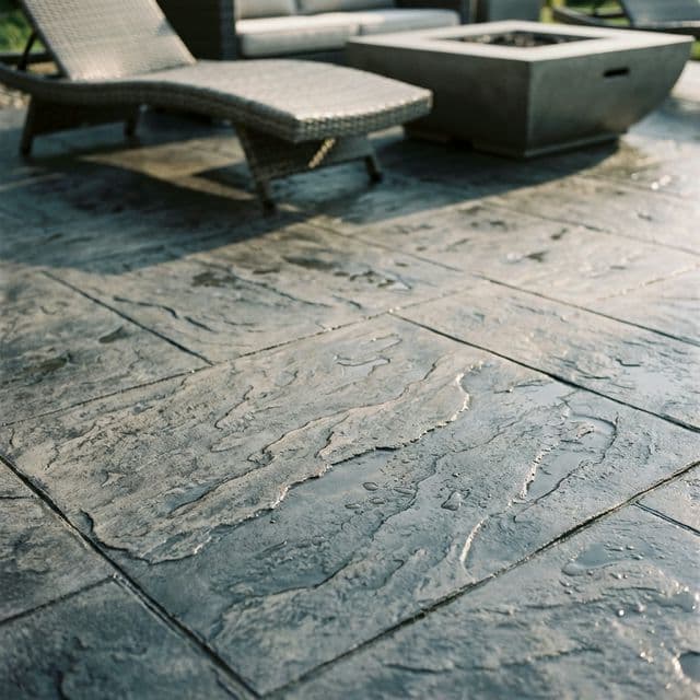 Decorated Stamped Concrete